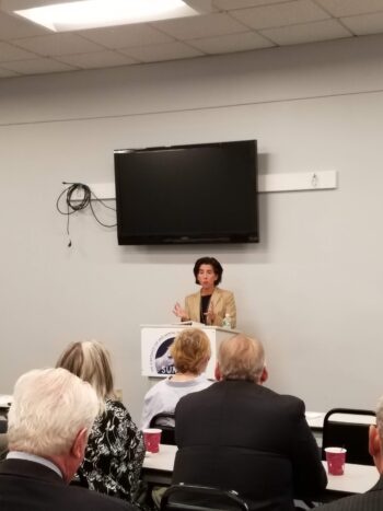 Governor Raimondo's visit to SUMHLC